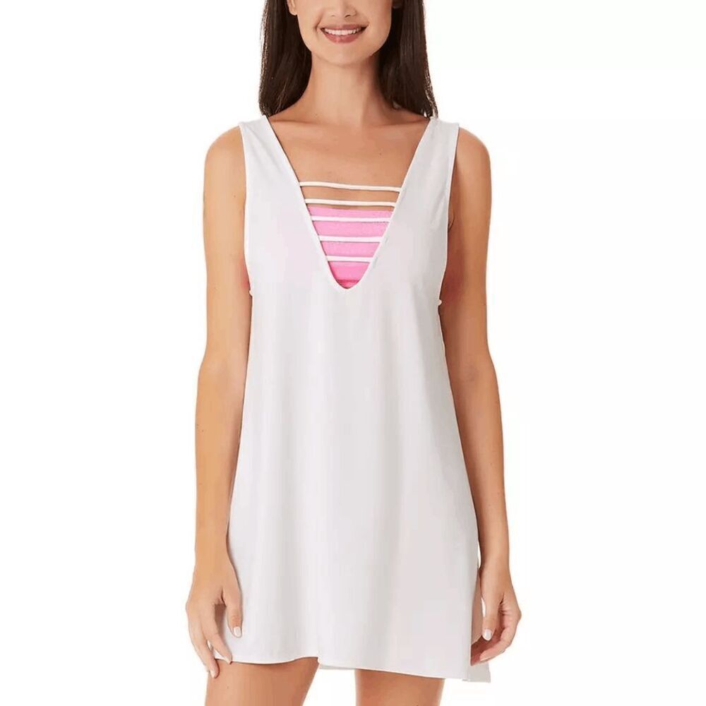 Salt & Cove white NWT size Small mini dress/ swim coverup